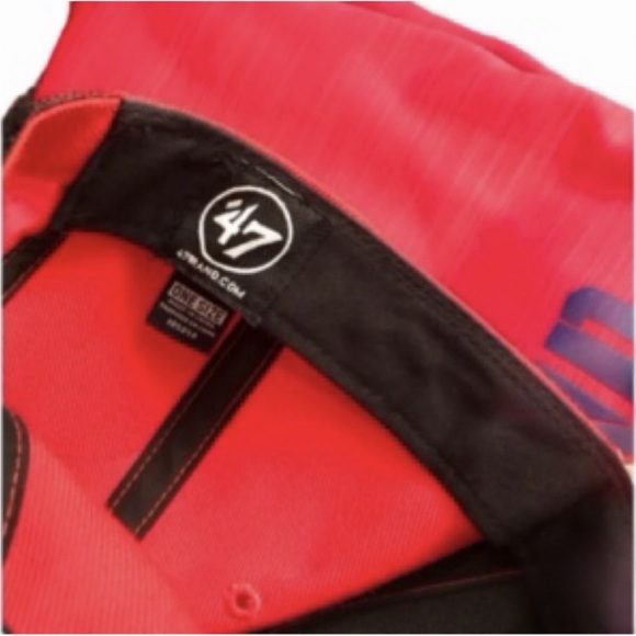 NFL New England Patriots Red retro baseball cap 47 brand, adjustable - Picture 10 of 13